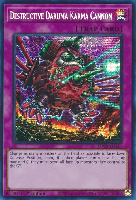 Destructive Daruma Karma Cannon card image