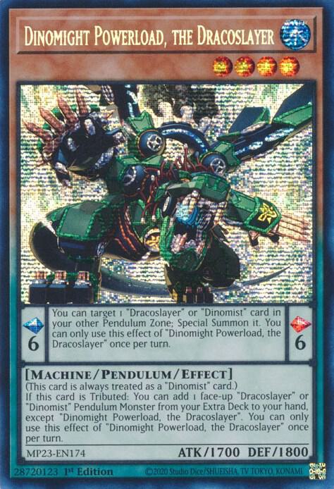 Dinomight Powerload, the Dracoslayer card image