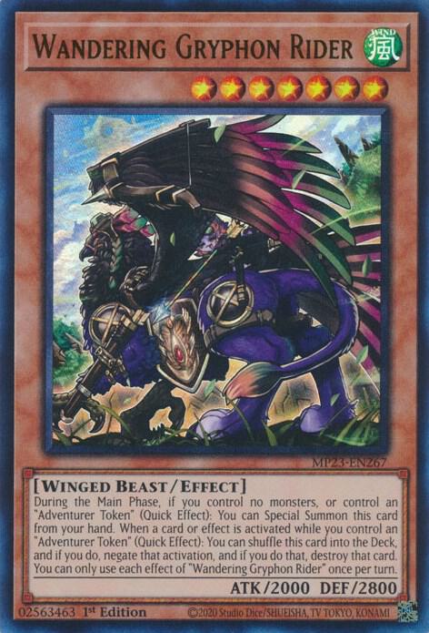 Wandering Gryphon Rider card image