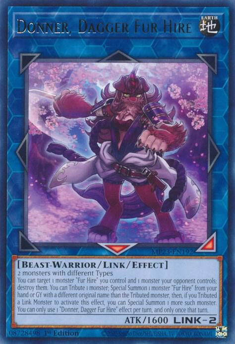 Donner, Dagger Fur Hire card image