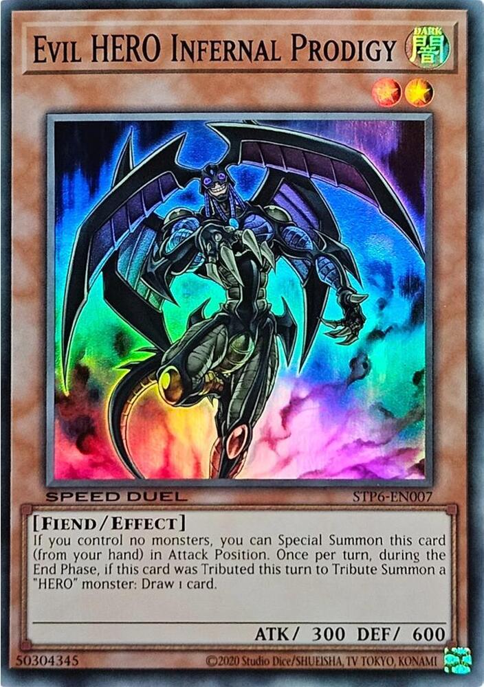 Evil HERO Infernal Prodigy card image