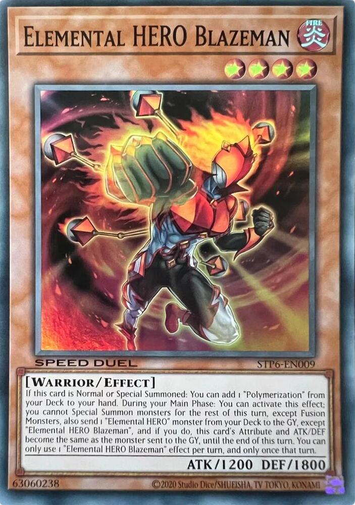 Elemental HERO Blazeman card image