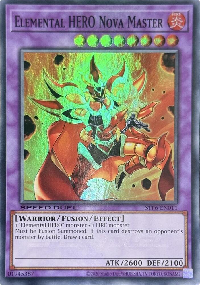 Elemental HERO Nova Master card image