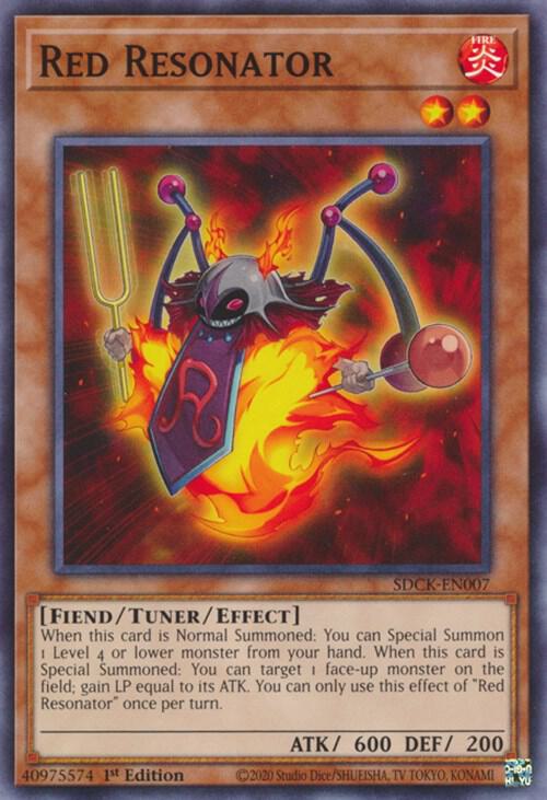 Red Resonator card image