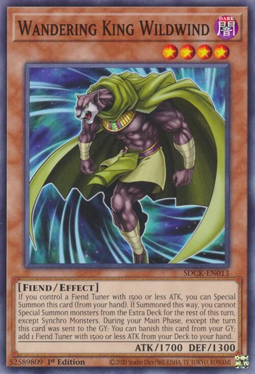 Wandering King Wildwind card image