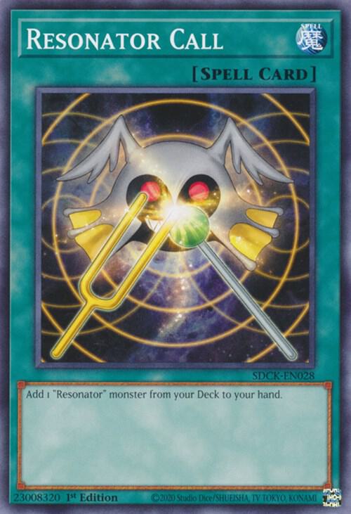 Resonator Call card image