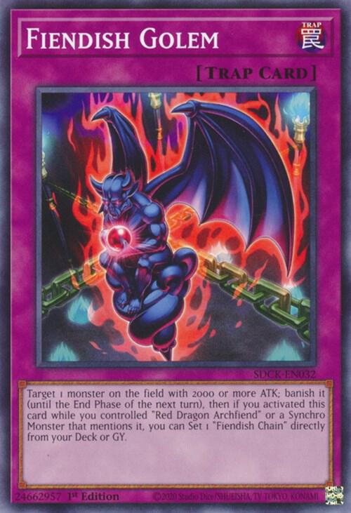 Fiendish Golem card image