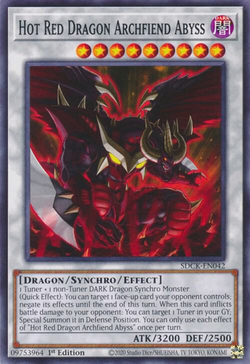 Hot Red Dragon Archfiend Abyss card image