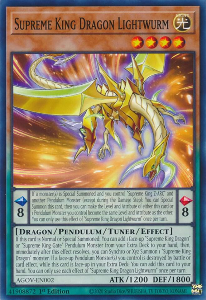 Supreme King Dragon Lightwurm card image