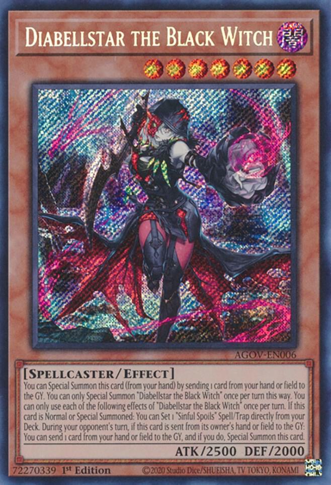 Diabellstar the Black Witch card image