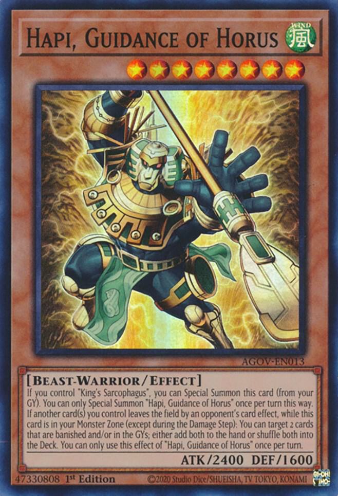 Hapi, Guidance of Horus card image