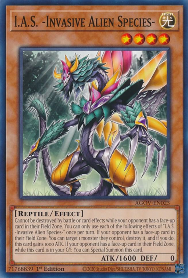 I.A.S. -Invasive Alien Species- card image