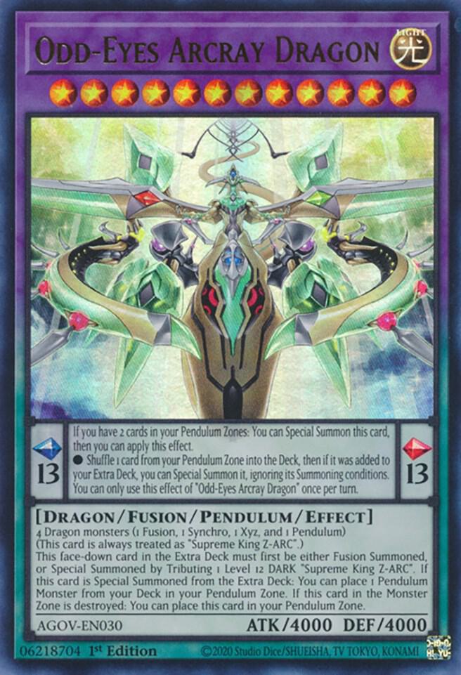 Odd-Eyes Arcray Dragon card image