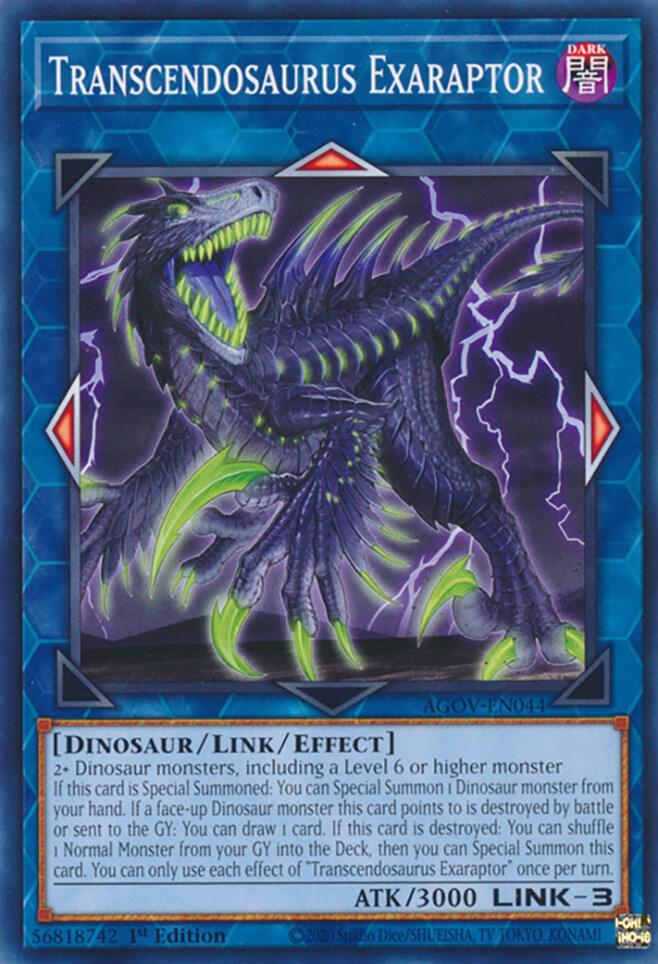 Transcendosaurus Exaraptor card image