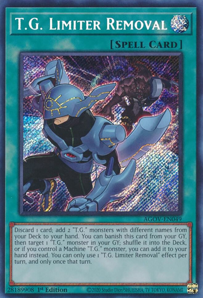 T.G. Limiter Removal card image