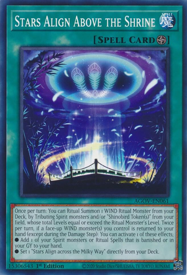 Stars Align Above the Shrine card image