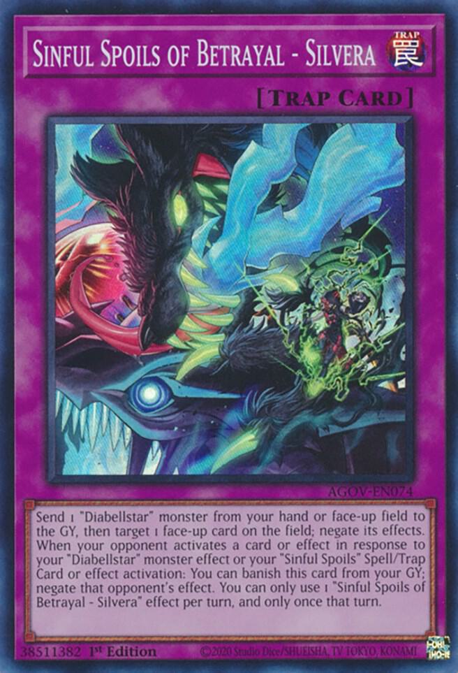 Sinful Spoils of Betrayal - Silvera card image