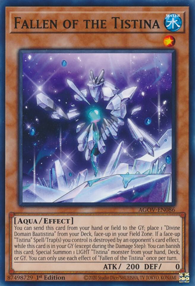 Fallen of the Tistina card image