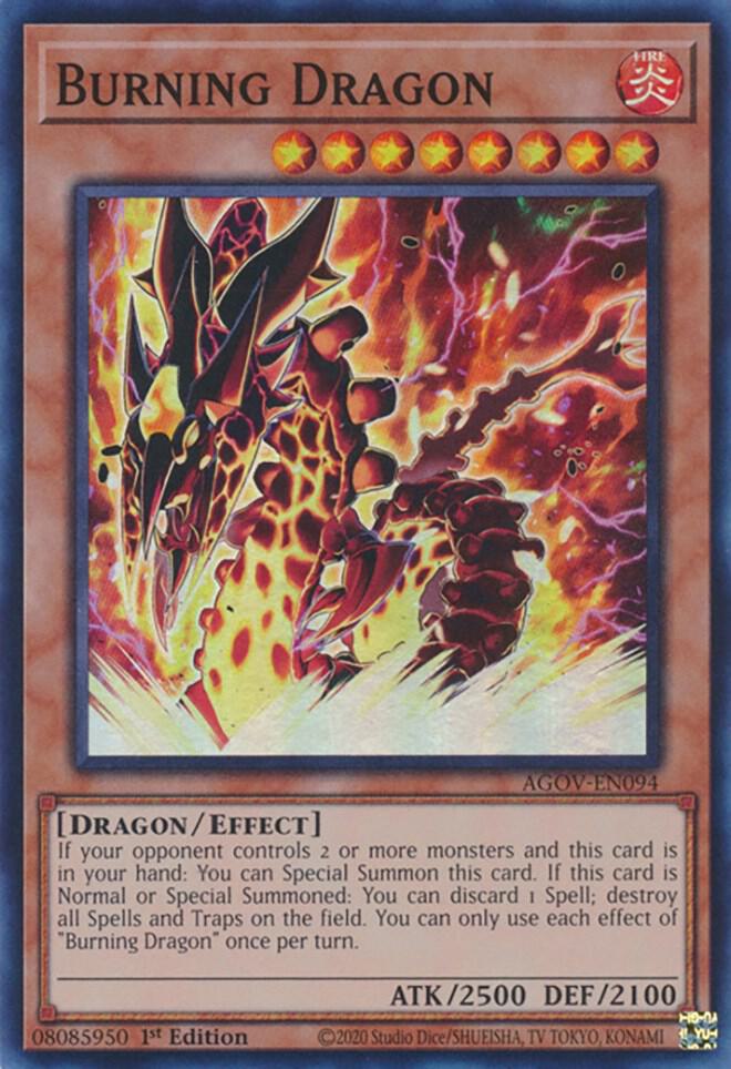 Burning Dragon card image