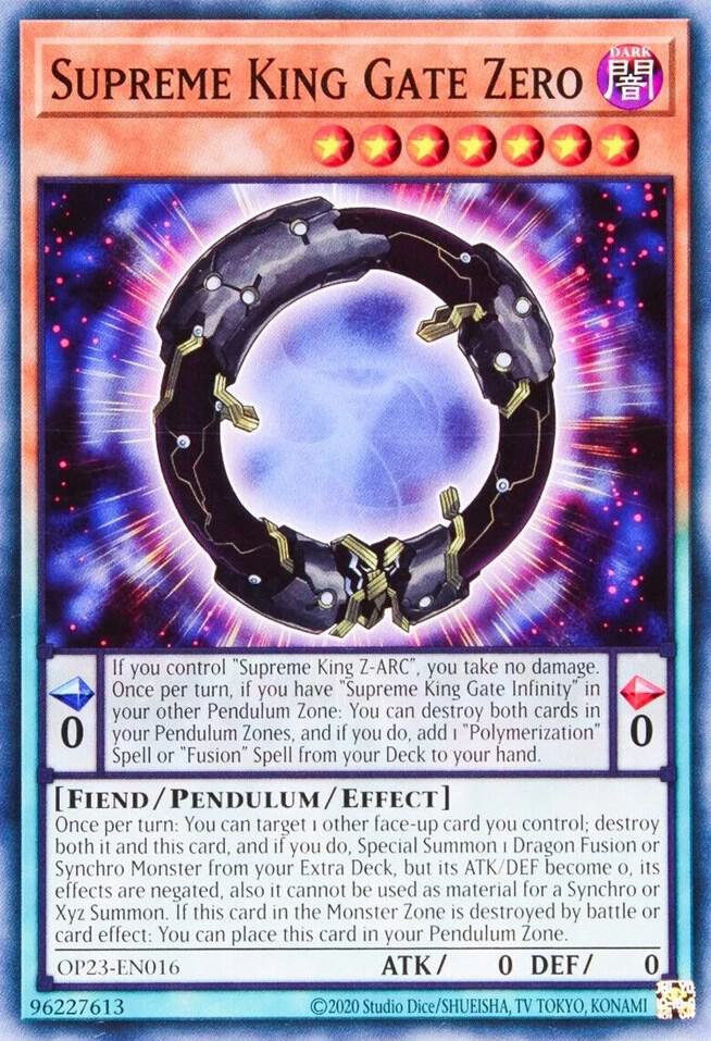 Supreme King Gate Zero card image