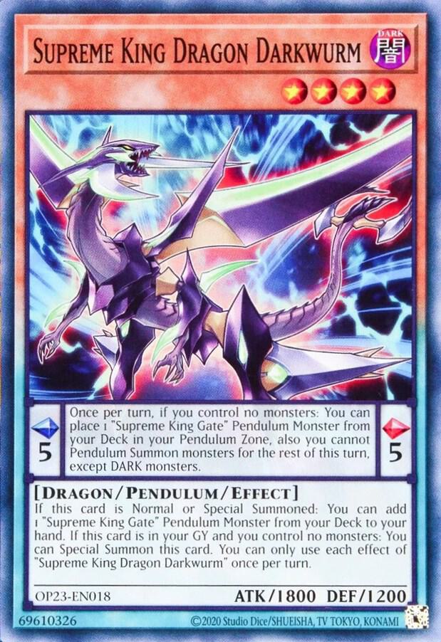 Supreme King Dragon Darkwurm card image