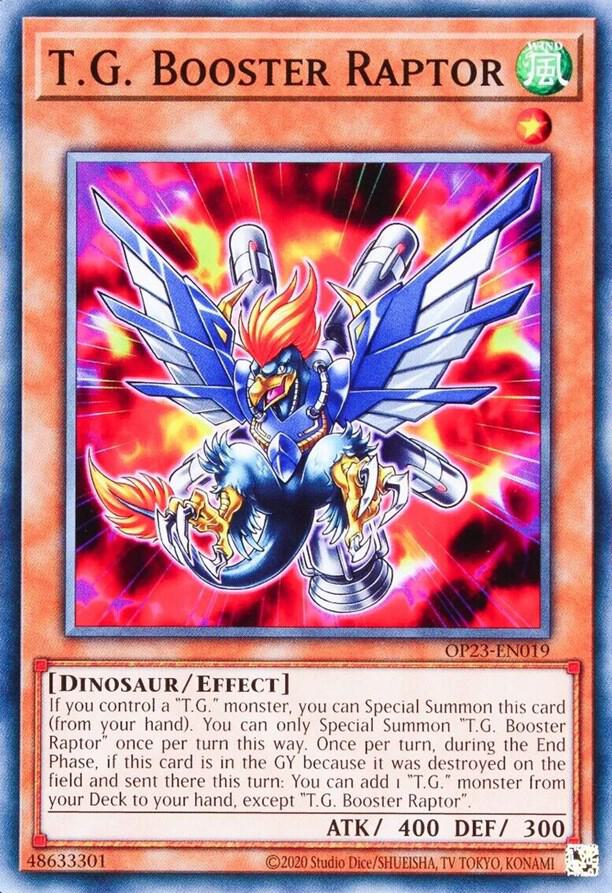 T.G. Booster Raptor card image