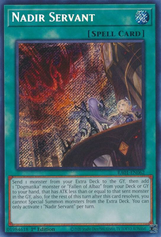 Nadir Servant (Secret Rare) card image