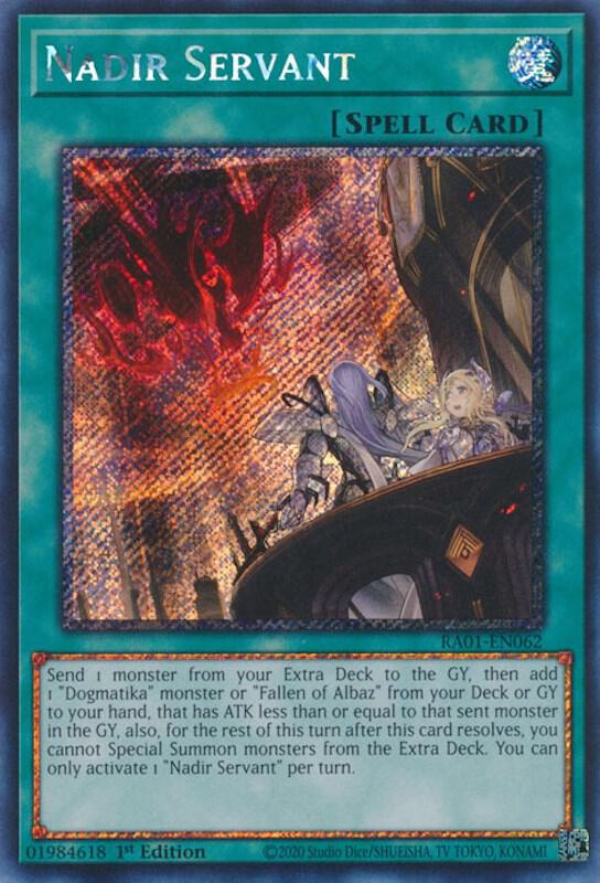 Nadir Servant (Platinum Secret Rare) card image
