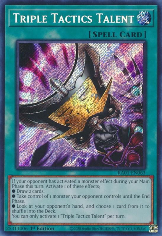 Triple Tactics Talent (Secret Rare) card image