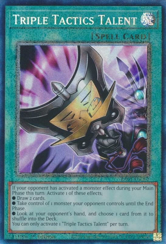Triple Tactics Talent (PCR) card image