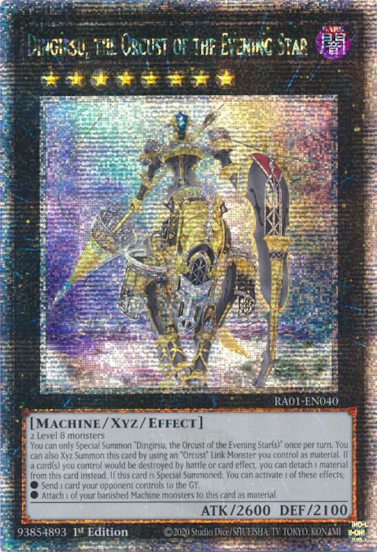 Dingirsu, the Orcust of the Evening Star (Quarter Century Secret Rare) card image