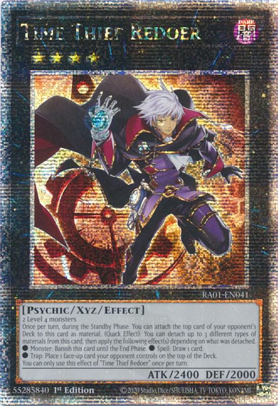 Time Thief Redoer (Quarter Century Secret Rare) card image