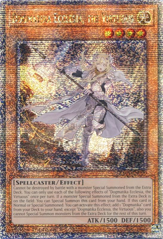 Dogmatika Ecclesia, the Virtuous (Quarter Century Secret Rare) card image