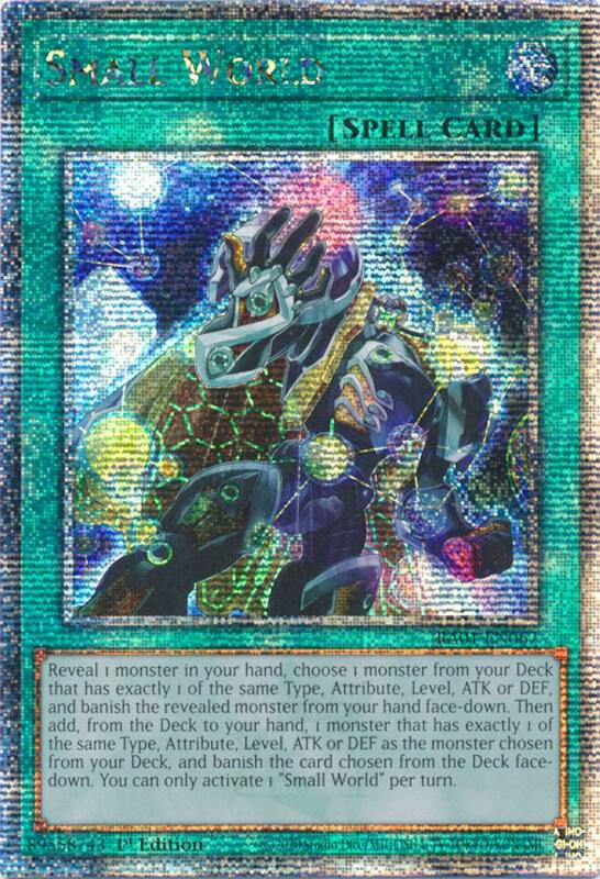 Small World (Quarter Century Secret Rare) card image