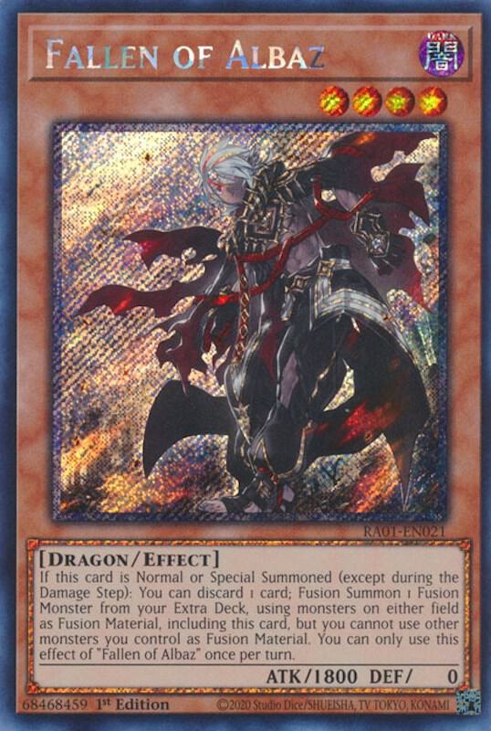 Fallen of Albaz (Platinum Secret Rare) card image