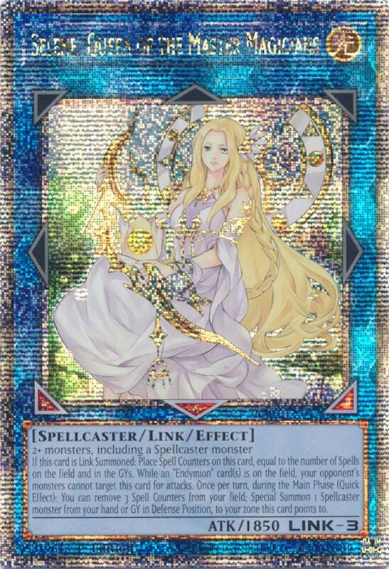 Selene, Queen of the Master Magicians (Quarter Century Secret Rare) card image