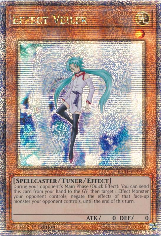 Effect Veiler (Quarter Century Secret Rare) card image