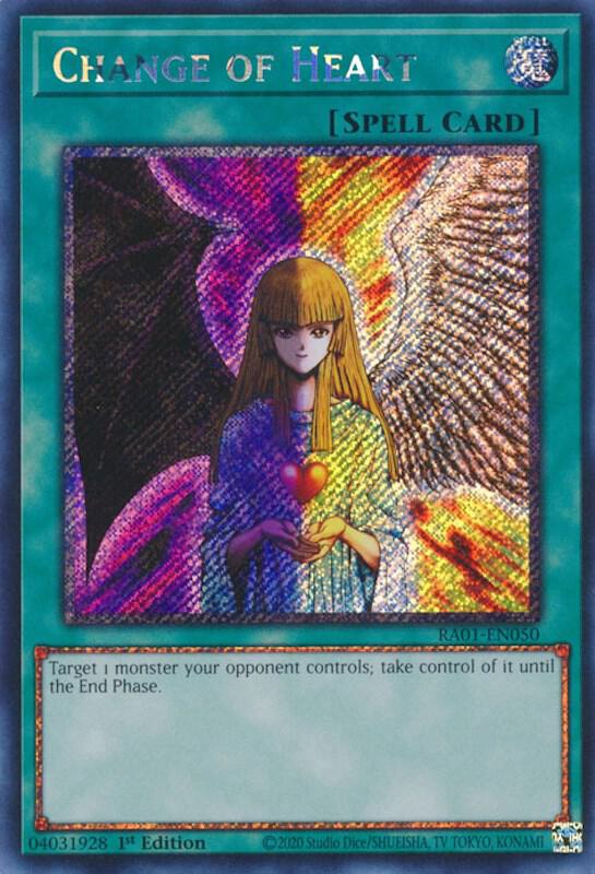 Change of Heart (Platinum Secret Rare) card image