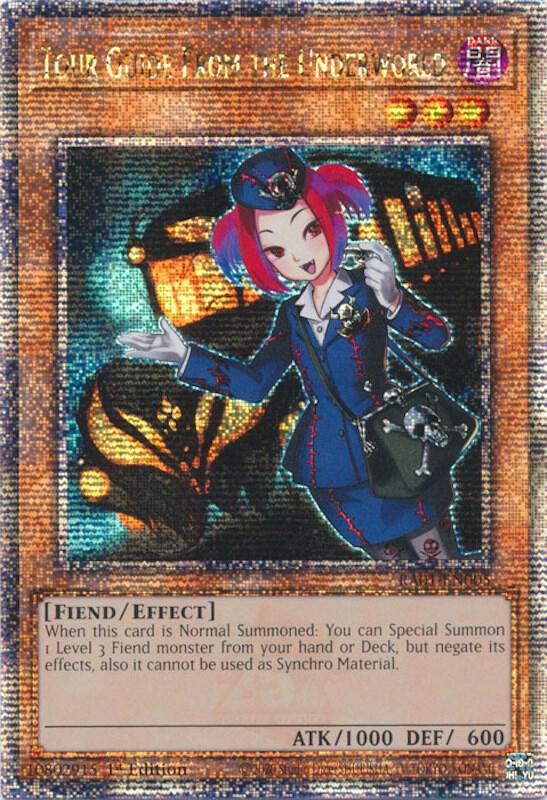 Tour Guide From the Underworld (Quarter Century Secret Rare) card image