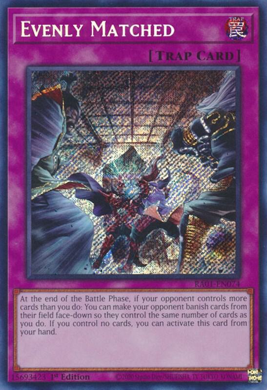 Evenly Matched (Secret Rare) card image