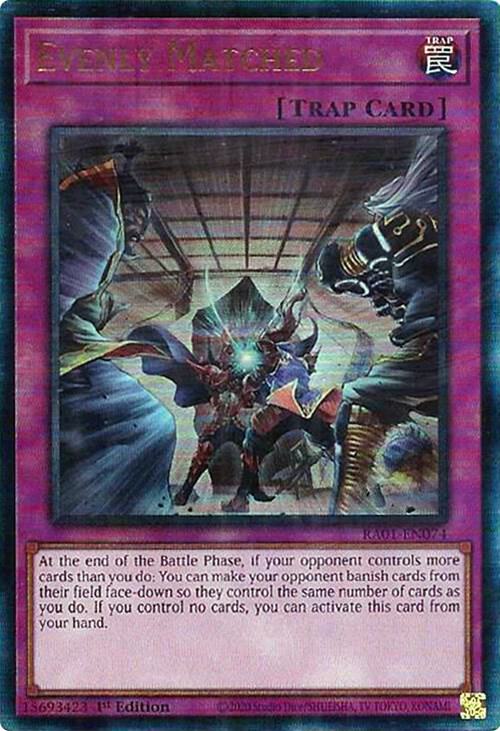 Evenly Matched (PUR) card image
