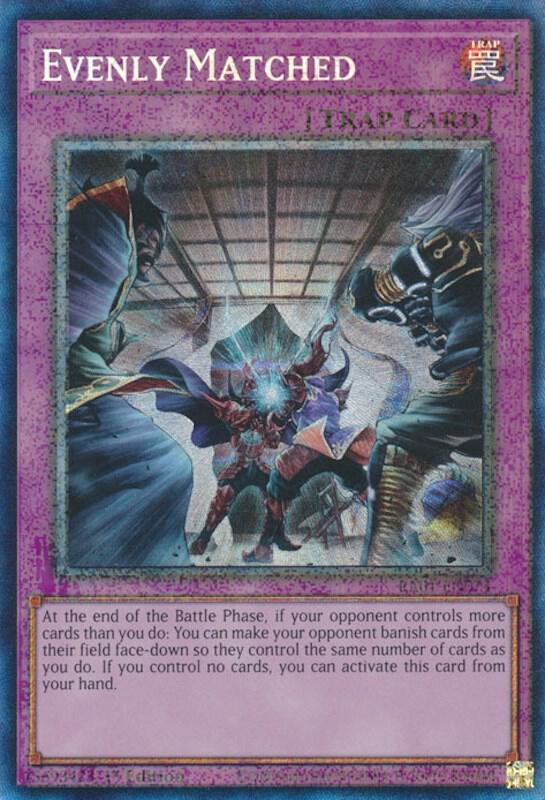 Evenly Matched (PCR) card image