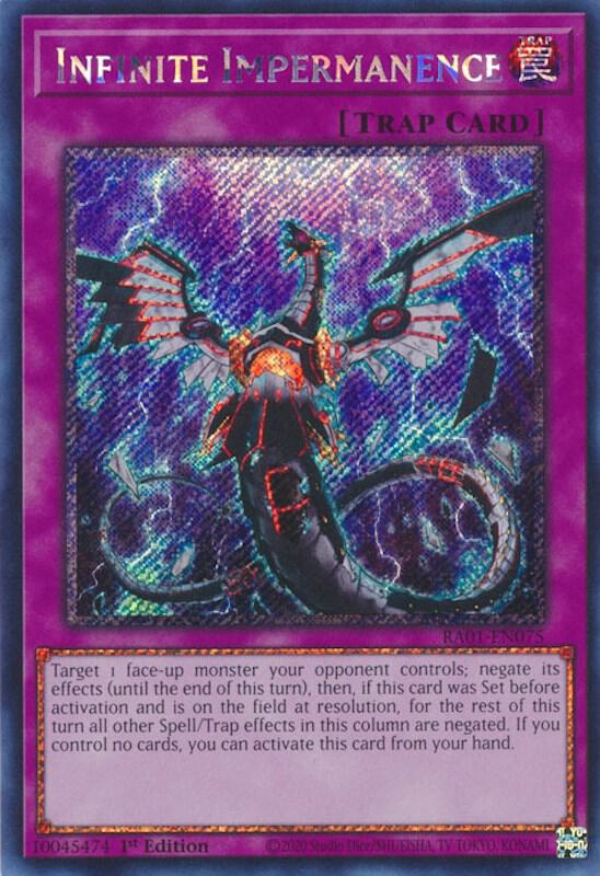 Infinite Impermanence (Platinum Secret Rare) card image