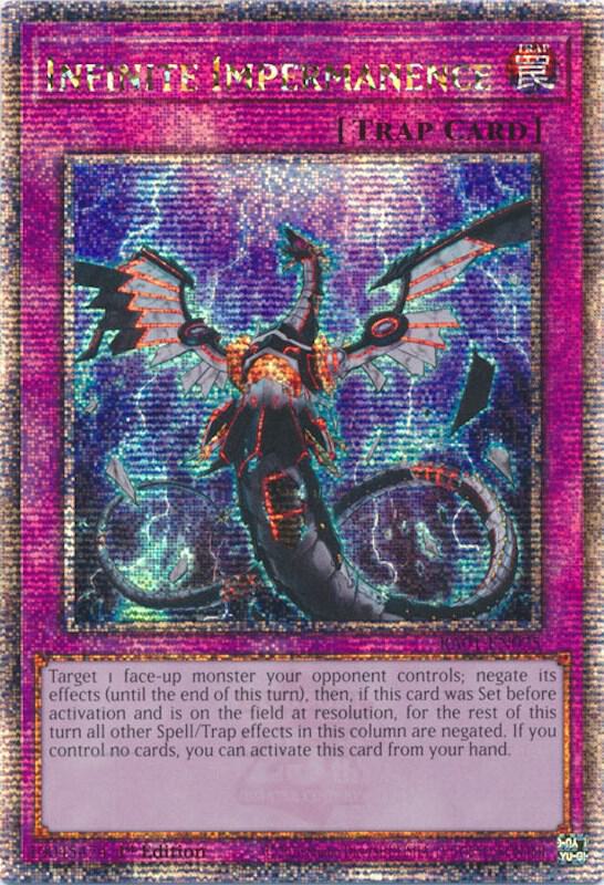 Infinite Impermanence (Quarter Century Secret Rare) card image