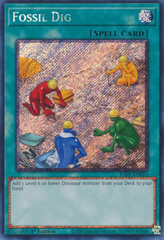 Fossil Dig (Platinum Secret Rare) card image