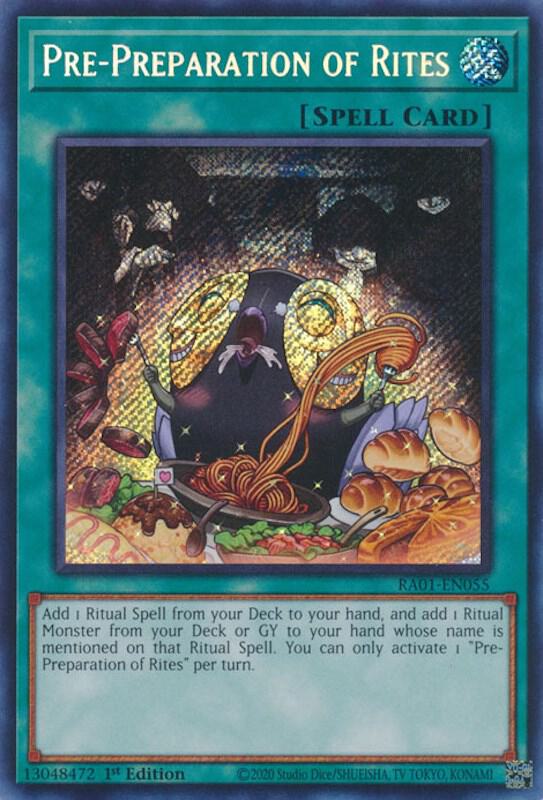 Pre-Preparation of Rites (Secret Rare) card image