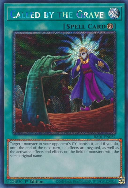 Called by the Grave (Platinum Secret Rare) card image