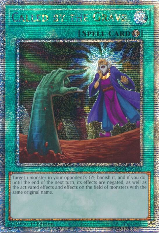Called by the Grave (Quarter Century Secret Rare) card image