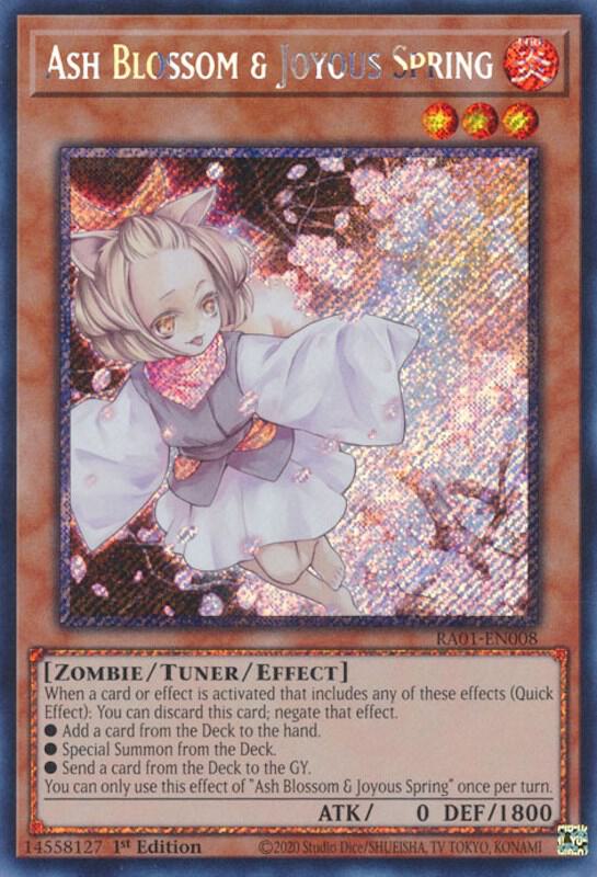 Ash Blossom & Joyous Spring (Platinum Secret Rare) card image
