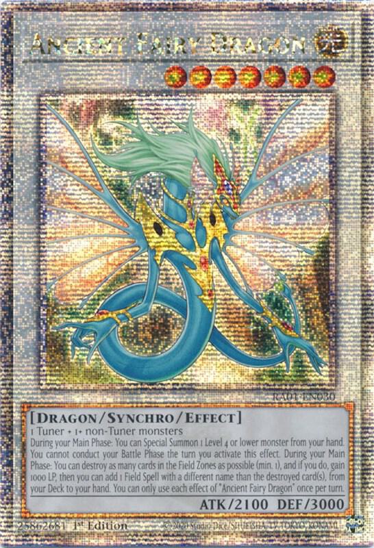 Ancient Fairy Dragon (Quarter Century Secret Rare) card image